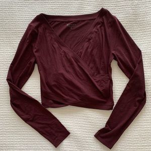 Athleta Studio Crop Top XS